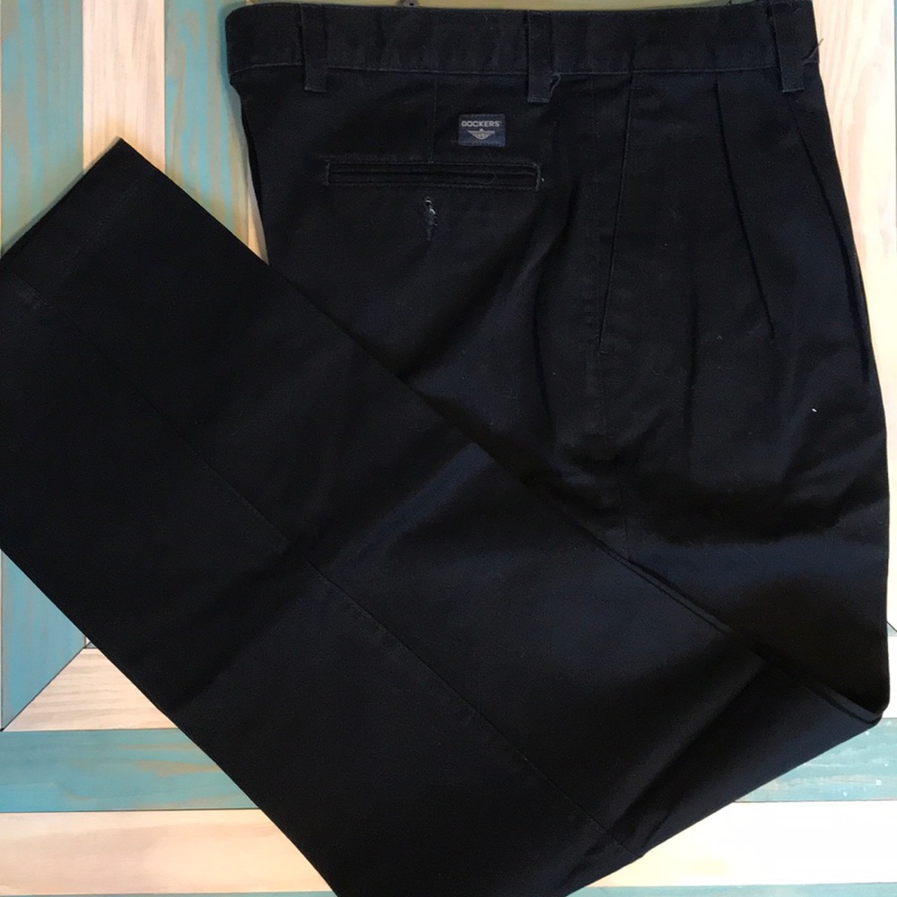 Dockers black pants